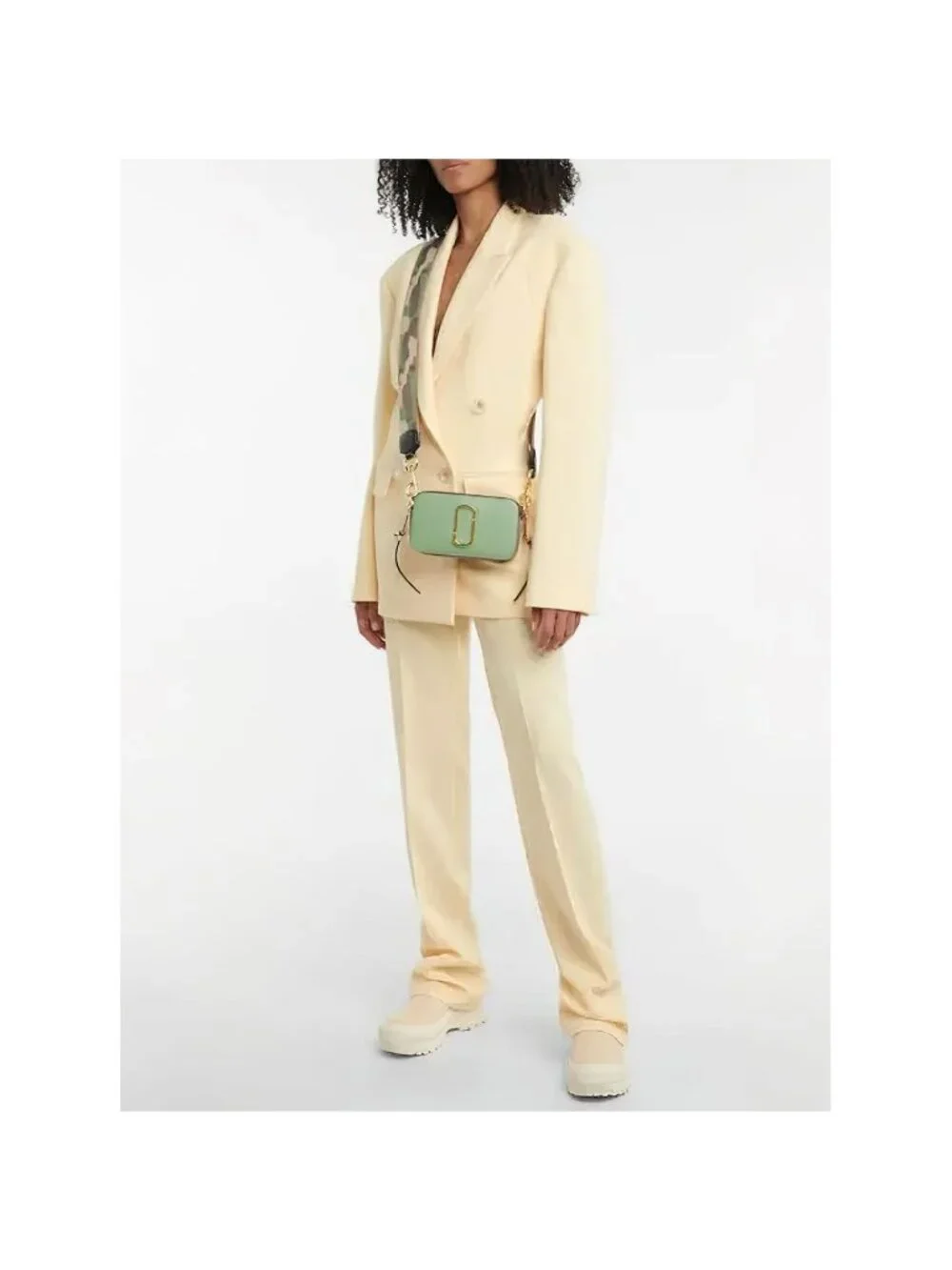 Marc Jacobs Snapshot Small Leather Camera Bag Green OS